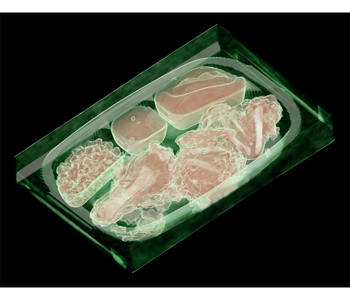 Maquina de rayos X para carne
